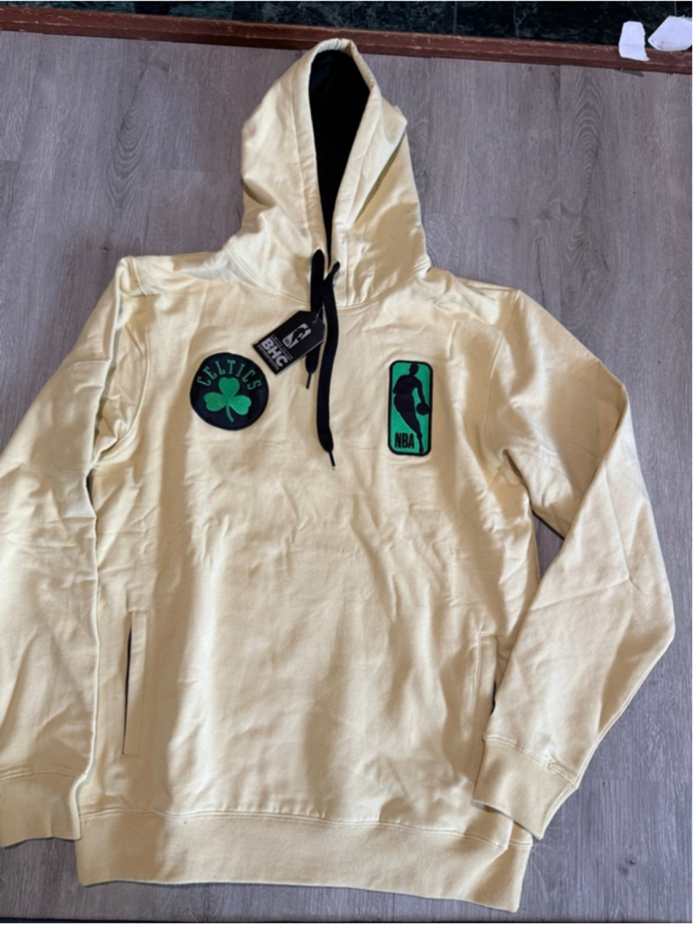 Unisex FISLL Black History Collection Boston Celtics Hoodie L